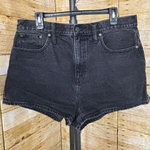 MADEWELL THE MOM SHORT CASUAL CLASSIC CONCERT FESTIVAL DENIM SHORTS SZ. 31